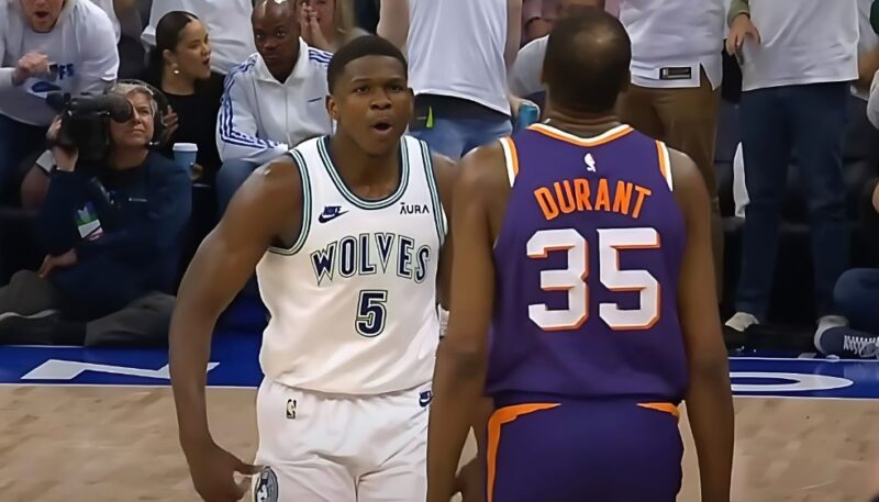 NBA Edwards vs Durant